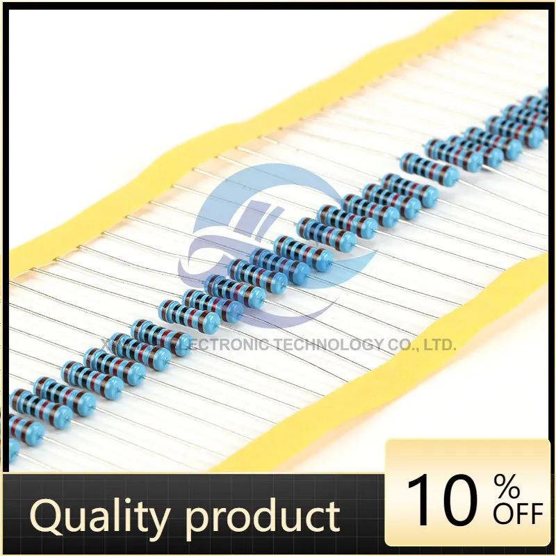 

50pcs metal film resistor 1/2W 2R 1% five color ring resistor