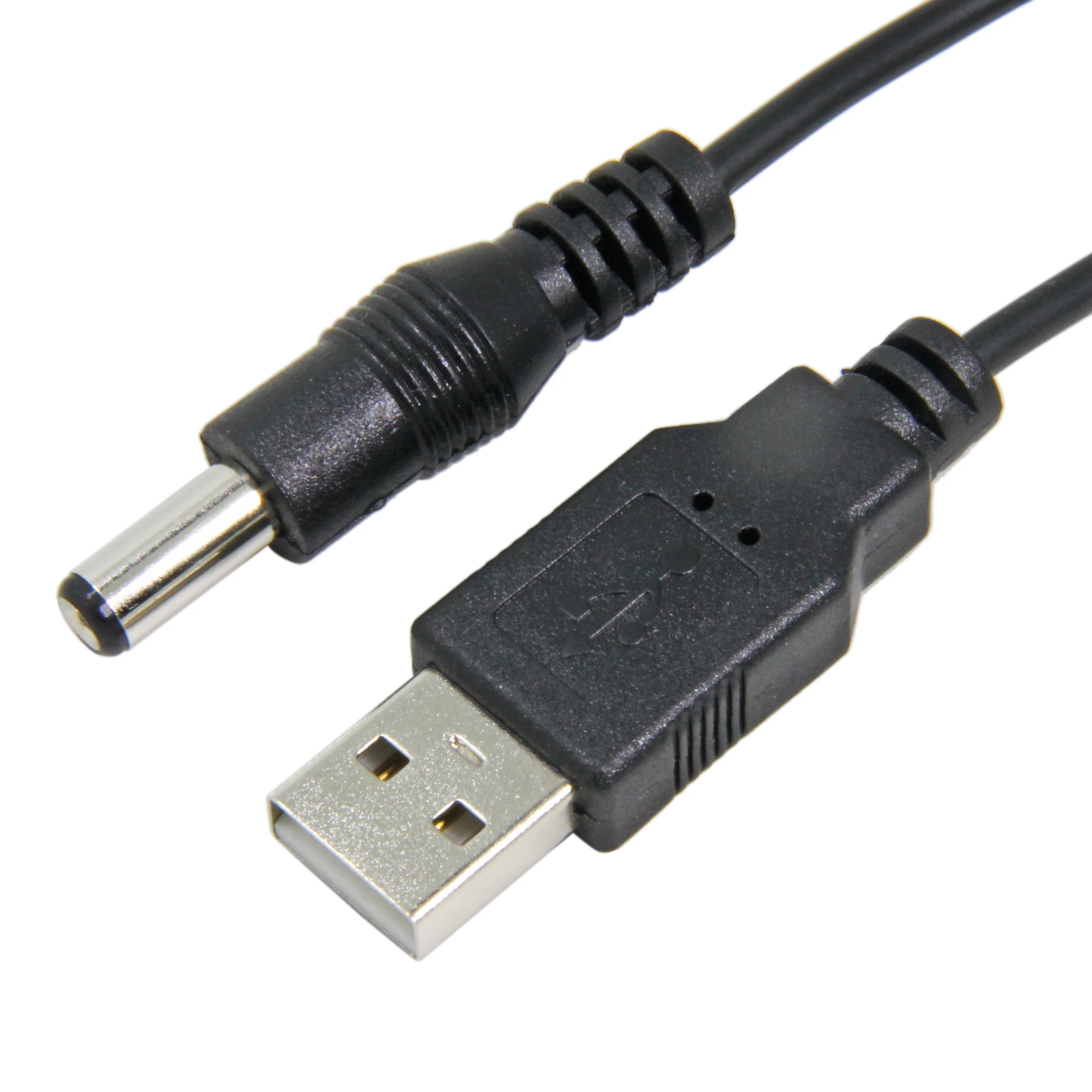 USB-кабель постоянного тока 1 м USB 2 0 A штекер к DC 5 5x2 мм адаптер зарядного шнура с 5x0 7 3