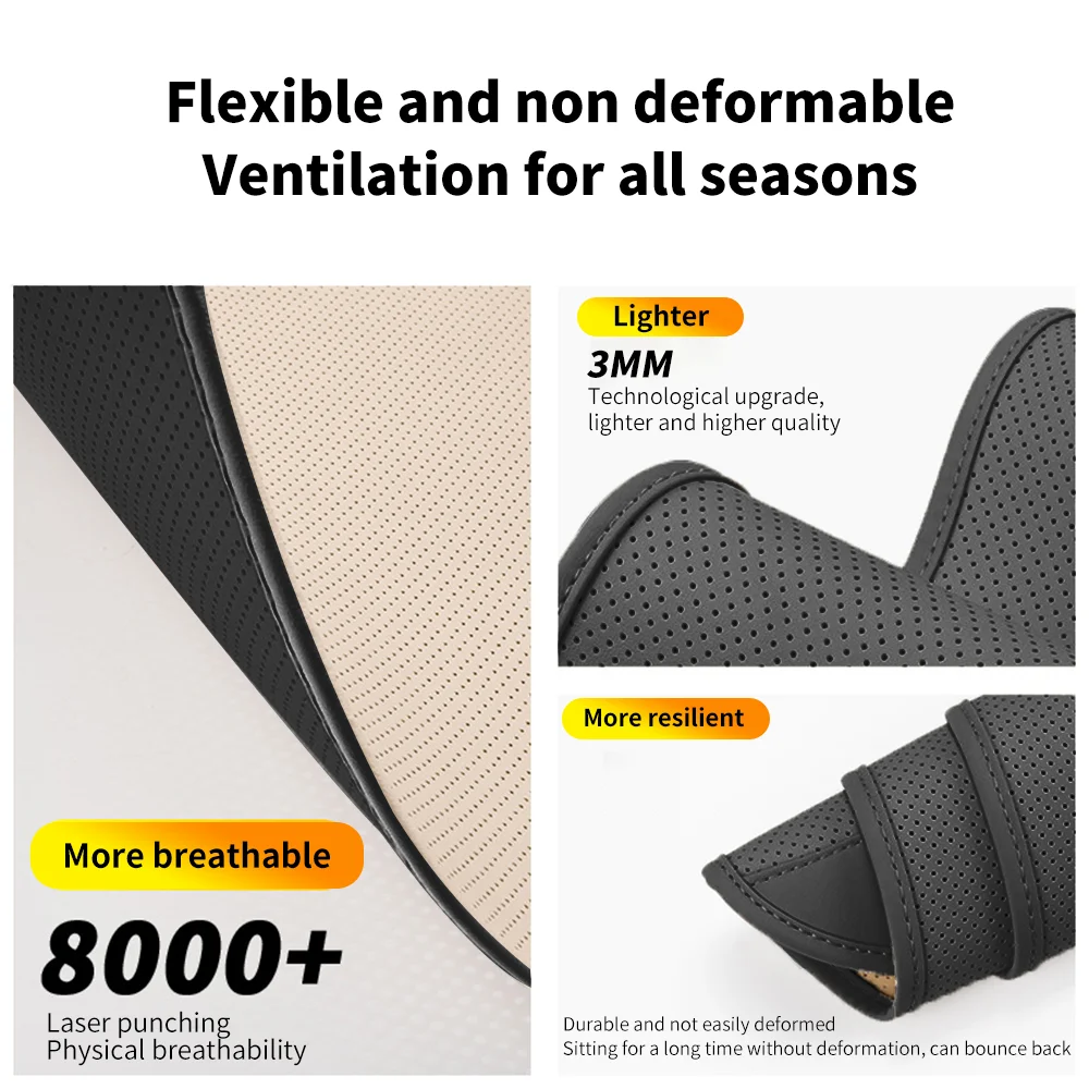 Дышащие кожаные чехлы на передние/задние автомобильные сиденья для Nissan X-Trail XTrail