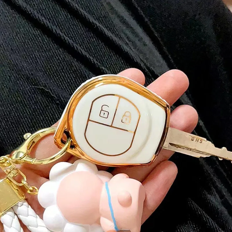 

TPU Car Key Case Cover Fob For Suzuki Swift Grand Liana SX4 Window Vitara Amagatarai Keychain Auto Accessories Shell