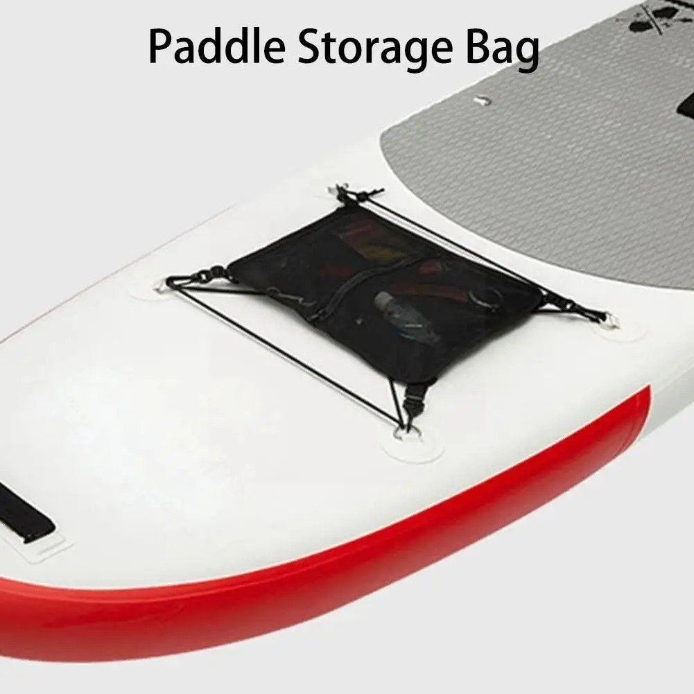 

Surfboard Mesh Bag Kayak Surfing Storage Bag Stand Paddleboard Bag SUP Bag Deck Accessories Kayak Board Up Surfboard Paddle J1L4