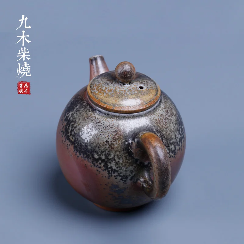 Цзиму | Деревянный чайник ручной работы Unglazed Fired из натурального ясеня Falg No. 94 220 мл