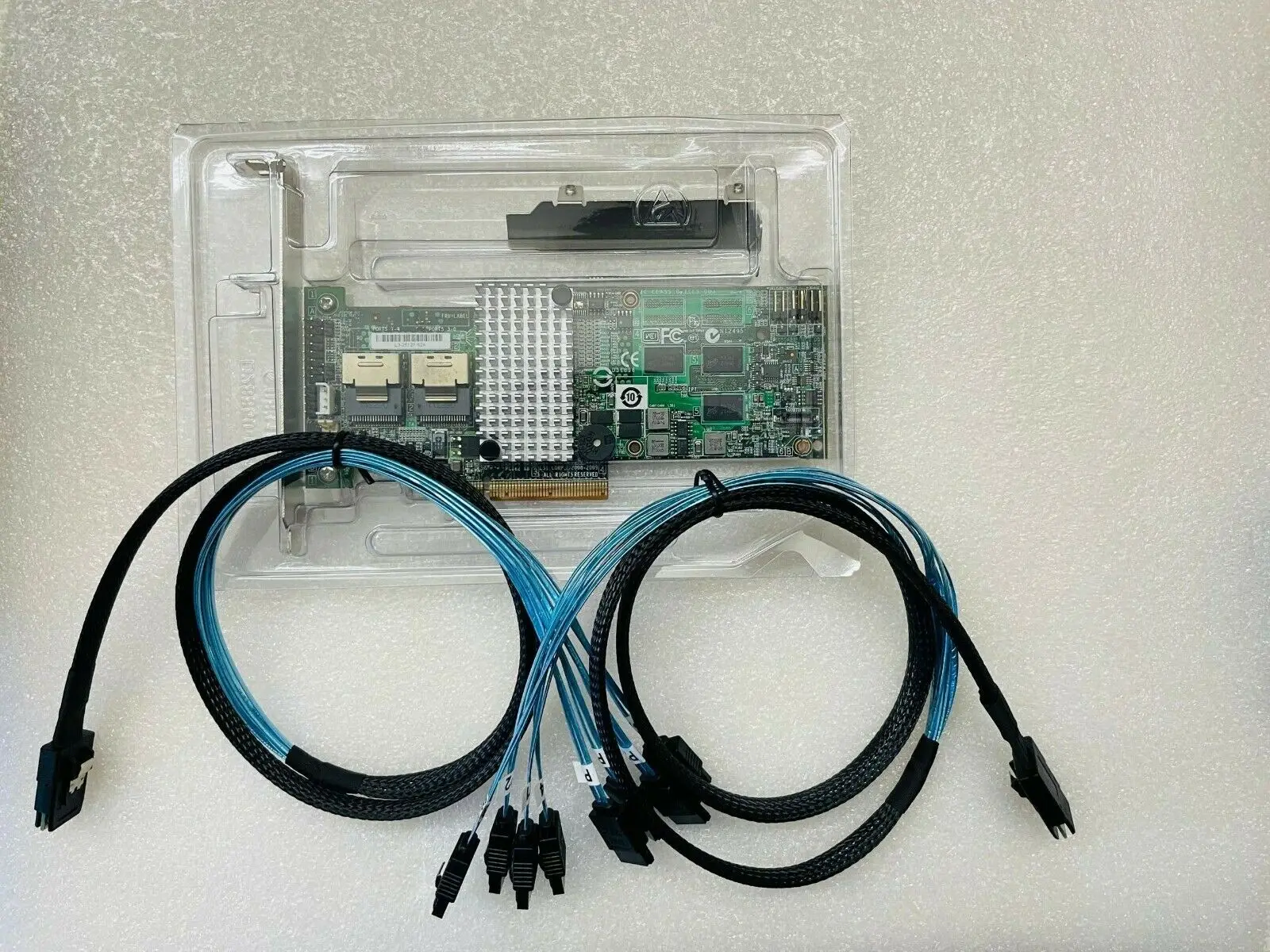 Lsi 9264-8i 6gb pci-e raid контроллер 256м+2* 8087 к (4)7 - pin sata on.