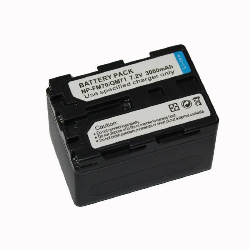 Замена для литиевой батареи Sony Φ M Series Info NP-FM70 DCR-TRV280 NEW |