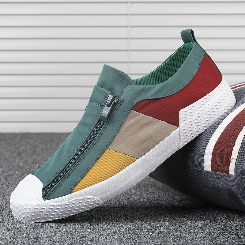 

2022 Jumpmore Mix Color Men Canvas Shoes Spring Comfortable Flats Breathable Summer Fashion Trending Shoes Size 38-44