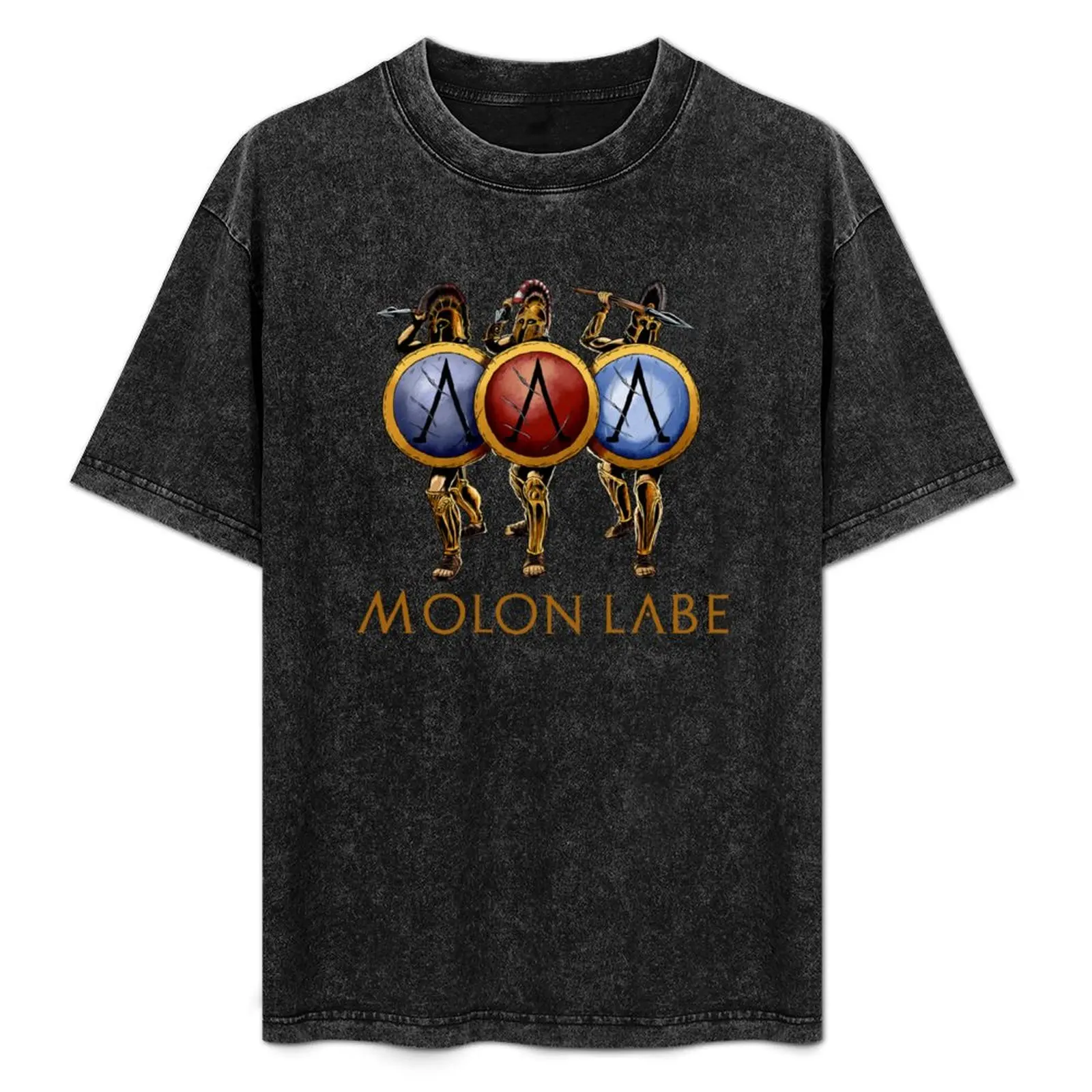 Фото Футболка Molon Labe - Battle Of Thermopylae - Sparta, футболка ко Дню благодарения №1