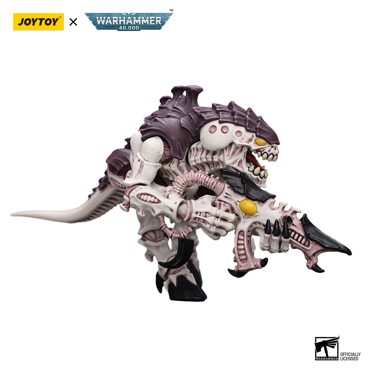 Фото JOYTOY Warhammer40K 1/18 Фигурка Tyranids Улей Флот Левиафан Термагант с фигурками Fleshborer Игрушки №4