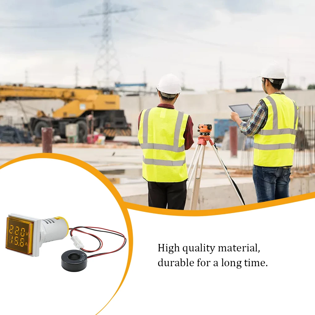 

Voltmeter Digital Display Monitor LED Ammeter Hertz Tester Machine