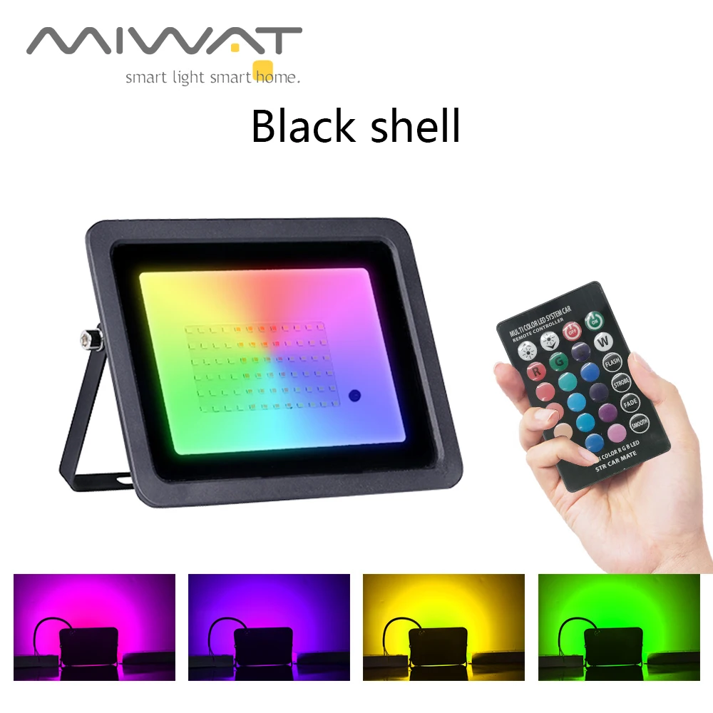 

MIWAT RGB прожектор 100Вт, 50Вт, 30Вт, 20Вт