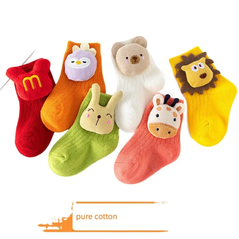 

Newborn Baby Gift Stockings Knee-socks Girl Socks Children's Non-slip Winter Frilly Girls Shoes Wear Babies Accessories Set