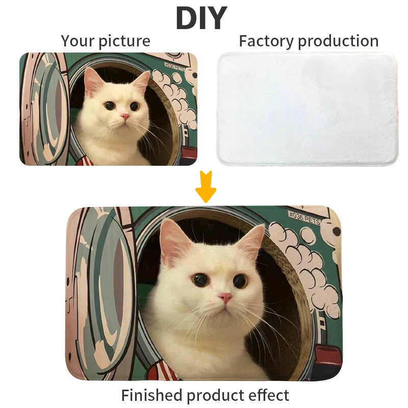 Коврик для ног на балконе гостиной крыльца нескользящий коврик D-Huggys D-Wuggys