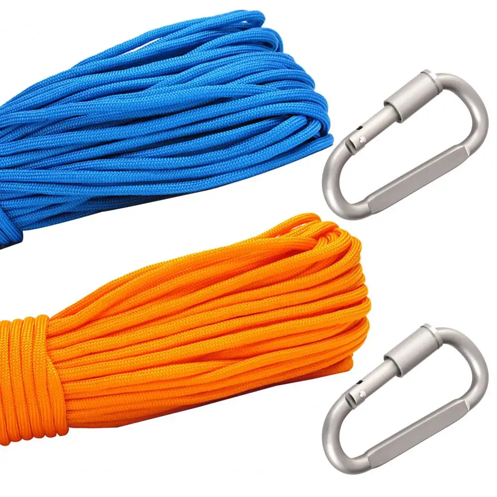 

Survival Rope Sturdy Multi-purpose 9 Strand Inner-core Outdoor Exploration Survival Cord for Mountaineering