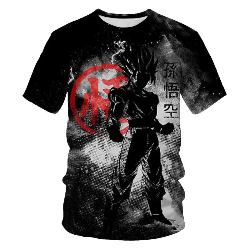 

Dragon Ball Z Summer 2023 Short Sleeved Cool Goku 3D Printed Anime Designed T-shirt Fashion Novelty Style Men Women Tshirt Tops