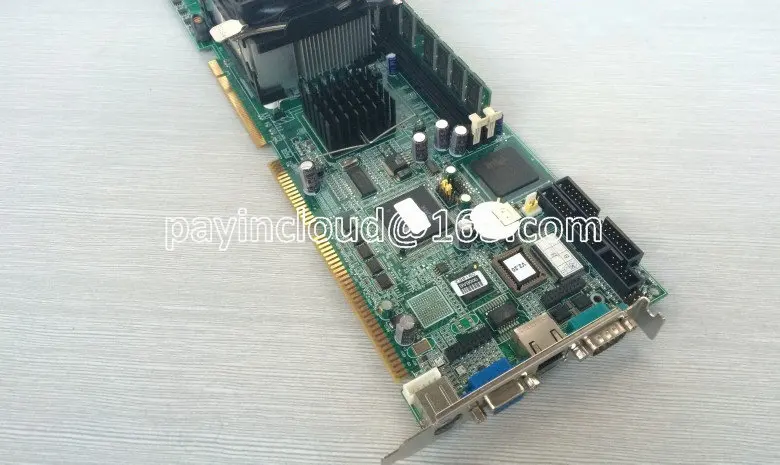

Applicable To Industrial Personal Computer Mainboard PCA-6186 Rev. A1 PCA-6186VE with Network Port and CPU Memory