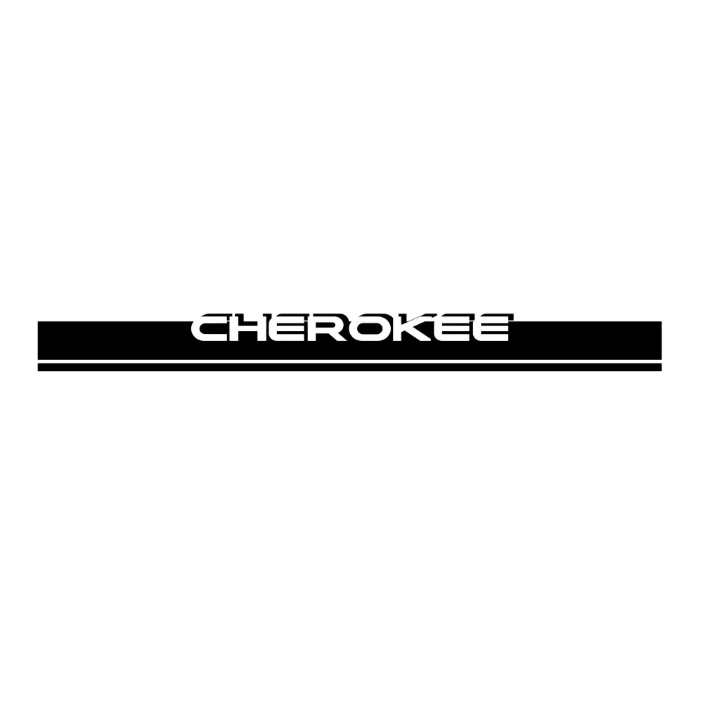 1 шт. модные гоночные полосы автомобильные наклейки для Jeep Wrangler JK Rubicon Cherokee Компас