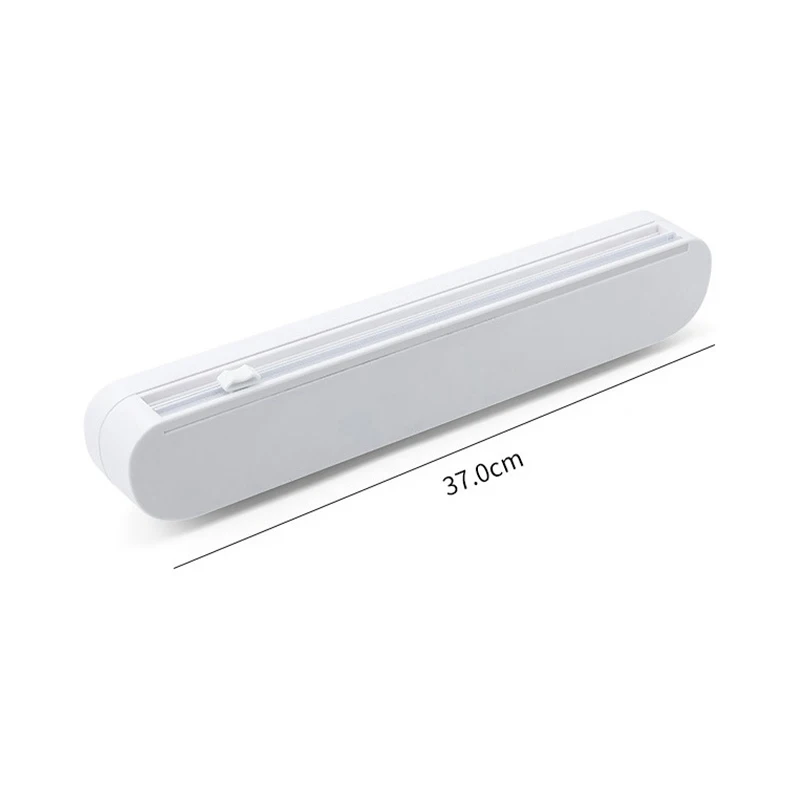

Cling Film Cutting Box Aluminum Foil Sliding Knife Type Storage In The Kitchen Food Wrap Dispenser Cutter Kitchen Acc