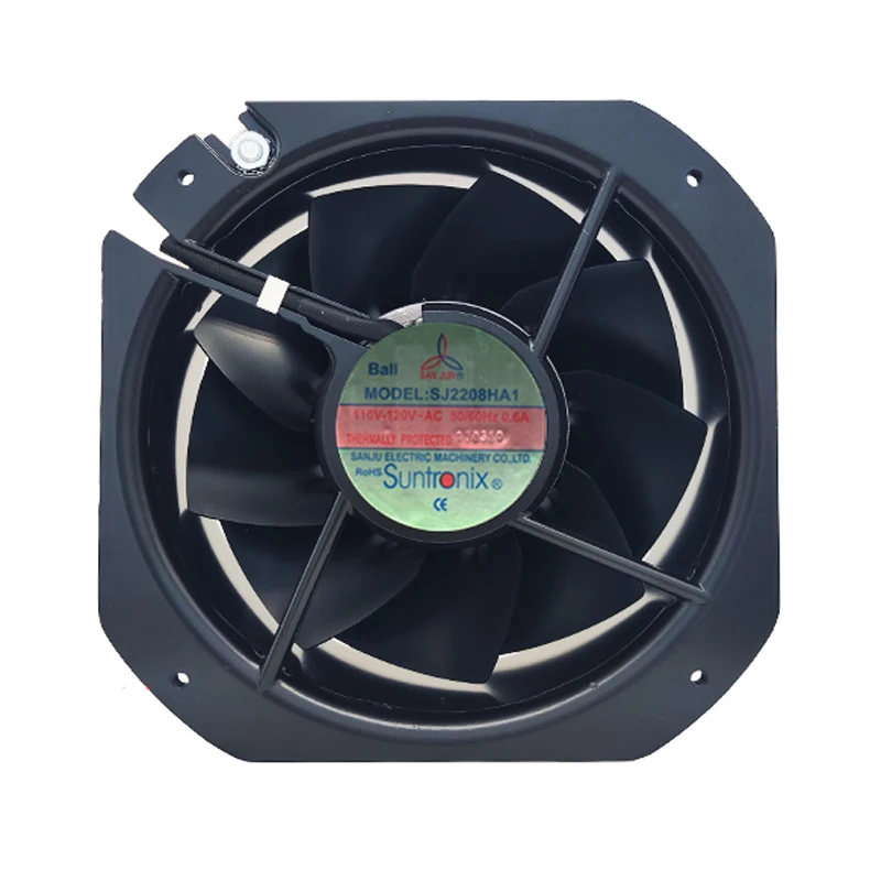 Осевой охлаждающий вентилятор SJ2208HA2 AC110/220 SJ2208HA1 80 Вт 0.6A 225*80 мм