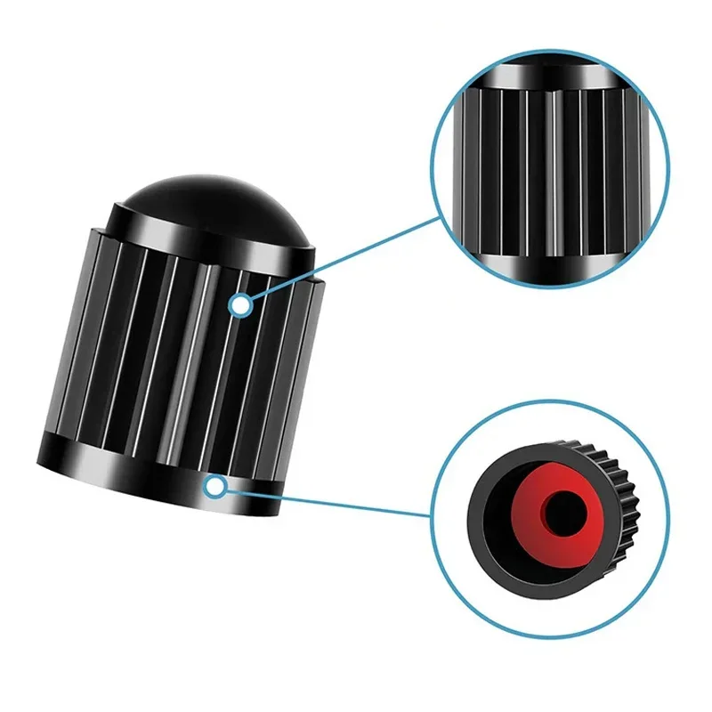 10/50 шт. колпачки для шин с резиновым кольцом