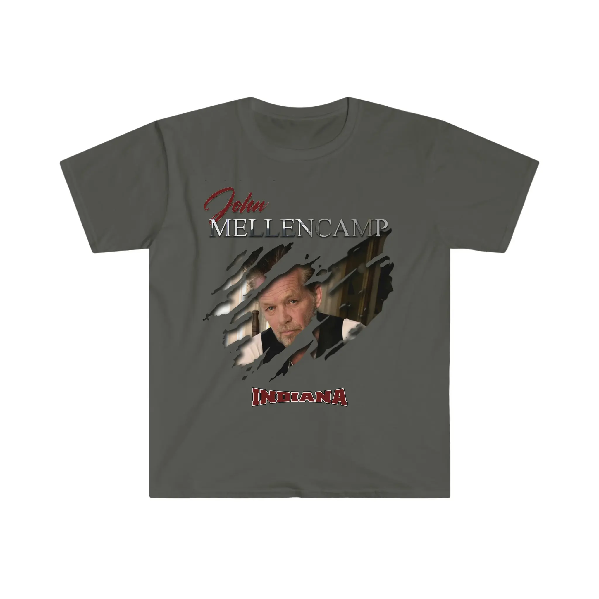 Футболка унисекс в мягком стиле John Mellencamp