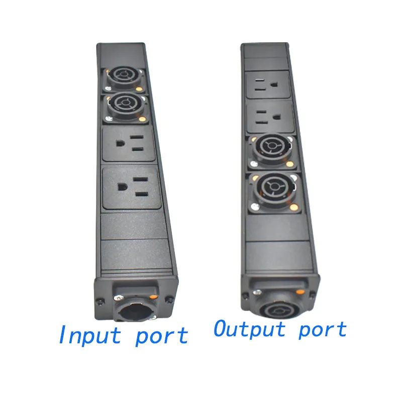 PDU power strip стойка сетевого шкафа 1-13AC авиационная комбинированная розетка США