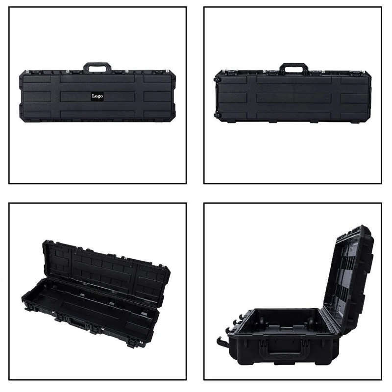 Длинный внутренний 1120*450*180 мм портативный жесткий пластиковый чехол