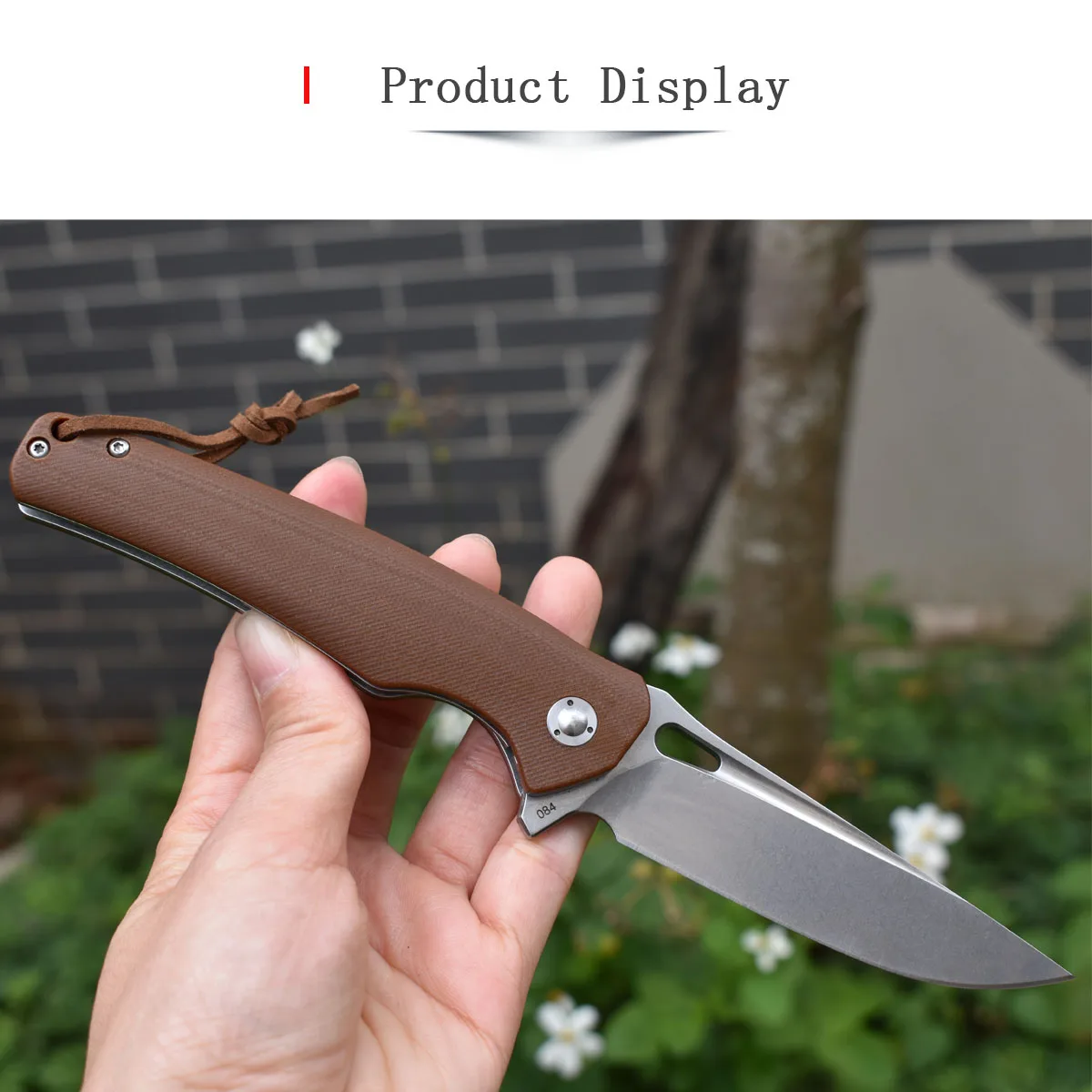 Фото M390 Сталь G10 Ручка Шарикоподшипник Карманный Складной Нож Кемпинг Охота Открытый Выживание EDC Спасательный Инструмент Джунгли Резак №2
