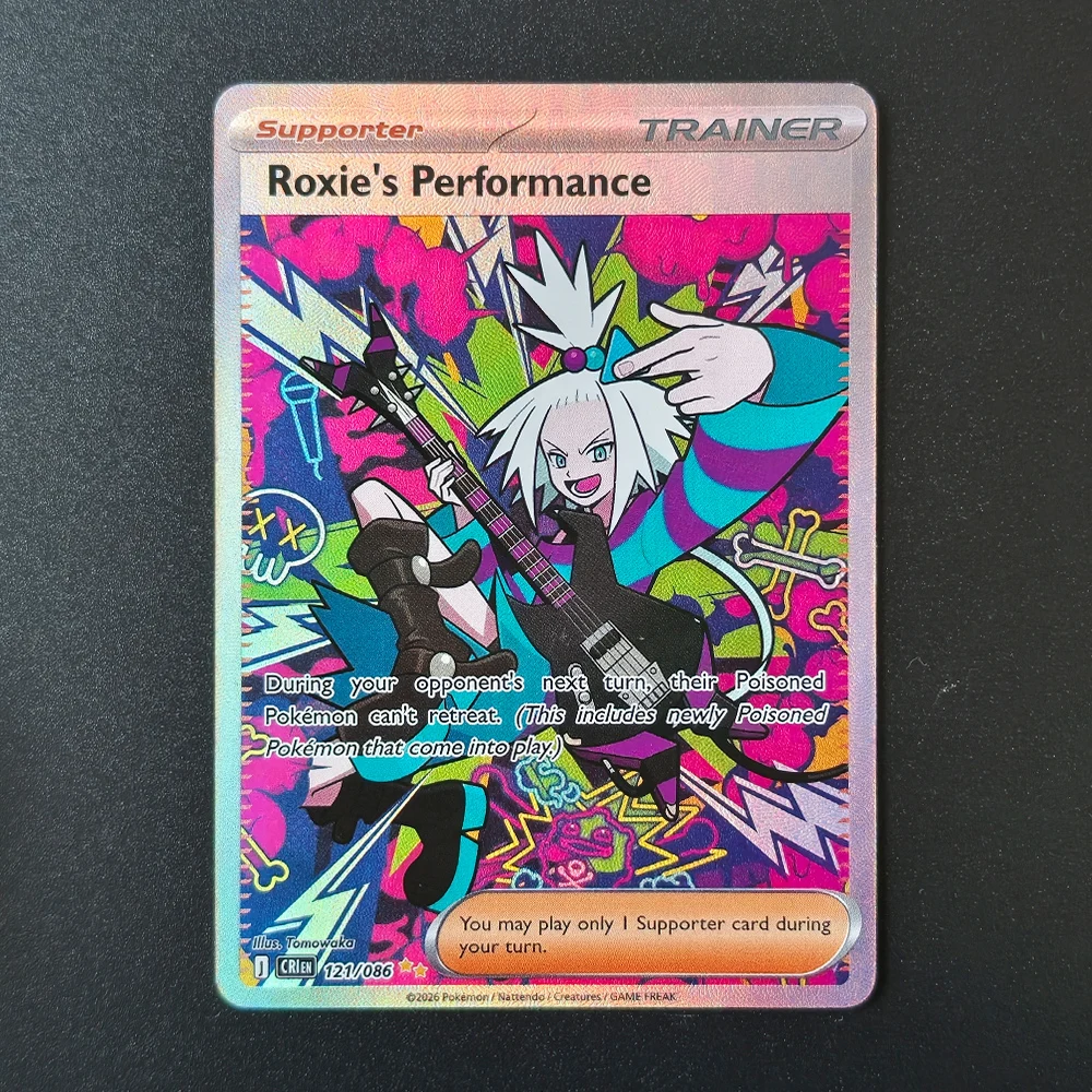 Коллекционная карточная игрушка Self Made PTCG English CRI Mega Greninja Floette Dragalge Cinccino Roxie's Performance AZ's Tranquility Game Collection (art.: 3920da24638cb) - 3920da24638cb