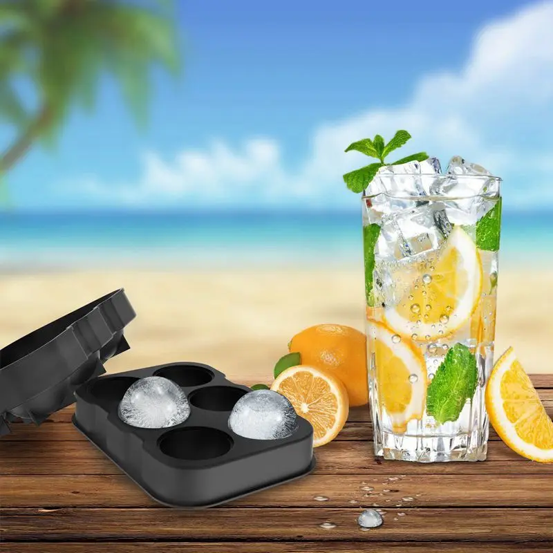 Новая силиконовая форма для льда большого размера 6 размеров креативные подносы