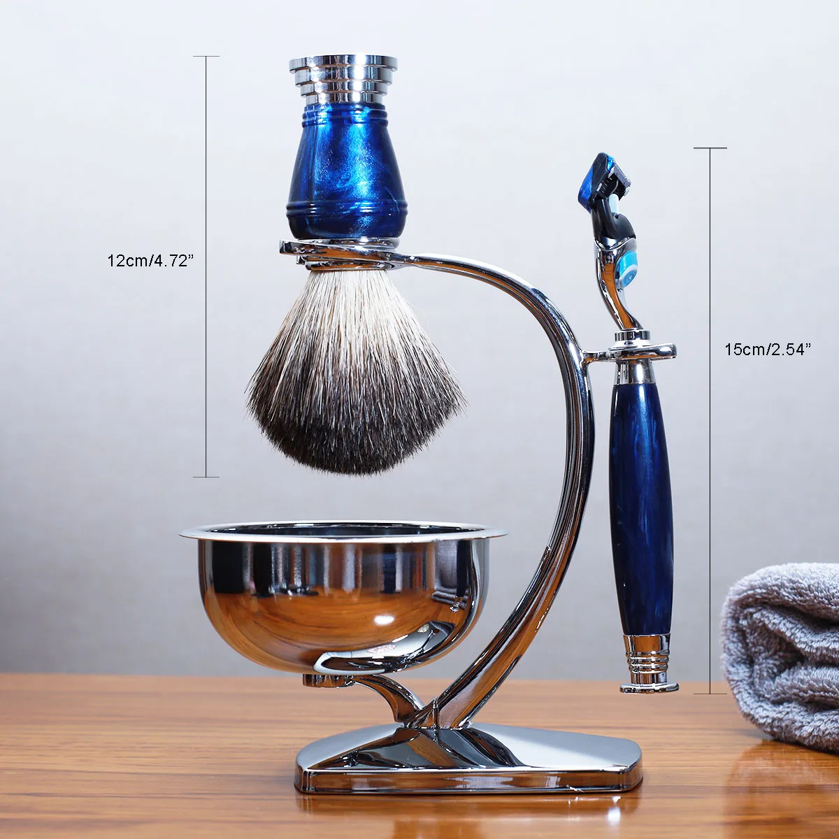 Набор для бритья iRAZOR мужчин 5-слойная бритва Fusion кисточка и чаша уникальный