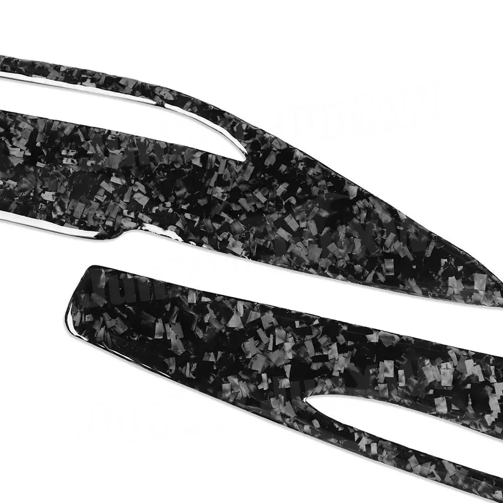 Передняя лампа из углеродного волокна накладки на фары для BMW X5 F15 2014-2018 украшение