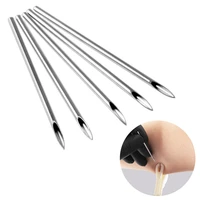 50pcs umbilical ring nasolabial nail puncture needle tool disposable sterile bag sanitary piercing needle
