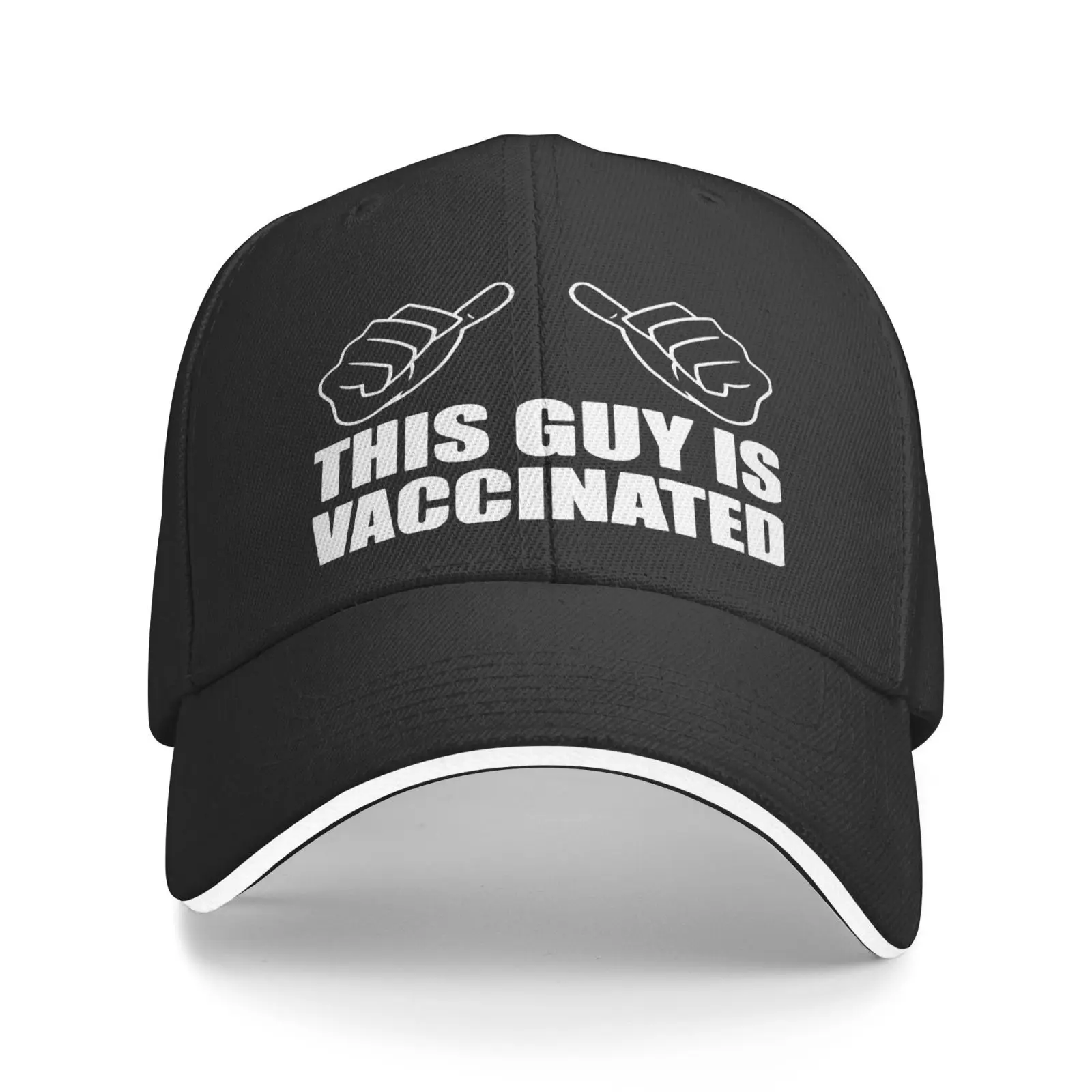 

I Am Vaccinated Vaccine Ver2 Comics Men's Caps Cap Male Russian Hat Man Cap Hat Male Knit Hat Men Cap Hat Men Men's Panama Hat