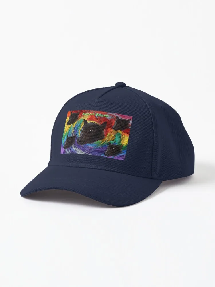 Batzilla - Rainbow Bats Support Кепка в стиле ретро хлопковые кепки Snapback с солнцезащитным