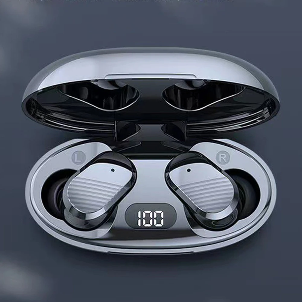 

A68 wireless bluetooth headset 5.0 LED digital display in-ear sports bluetooth headset