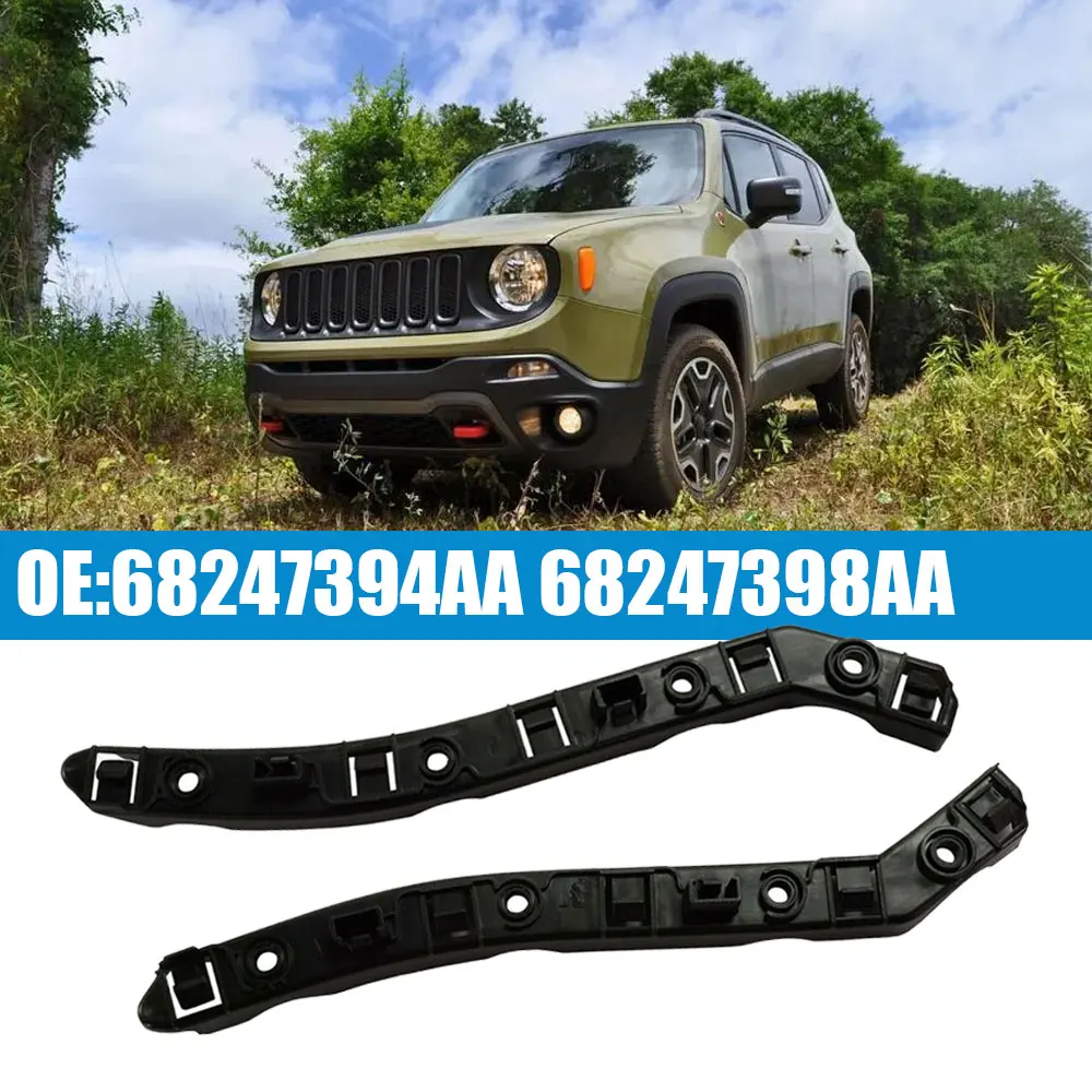 

Front Driver Passenger Side Bumper Cover Support Car External Accessories 68247394AA 68247398AA for Jeep Renegade 2015-2021