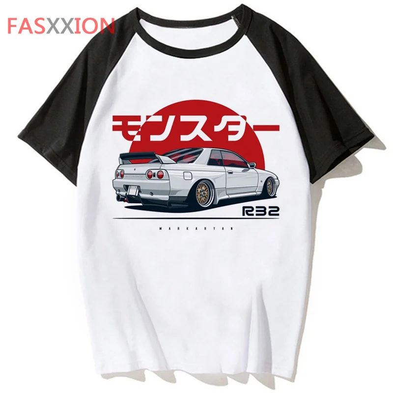 Jdm лучшие футболки мужская футболка ulzzang японская кавайная уличная одежда