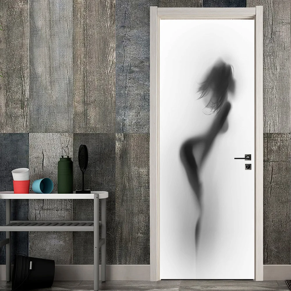 Виниловые самоклеящиеся дверные наклейки