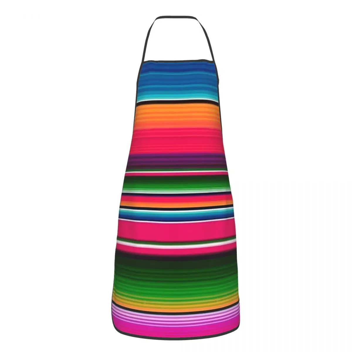 Mexican Blanket Striped Fiesta Serape Apron Chef Cooking Cui