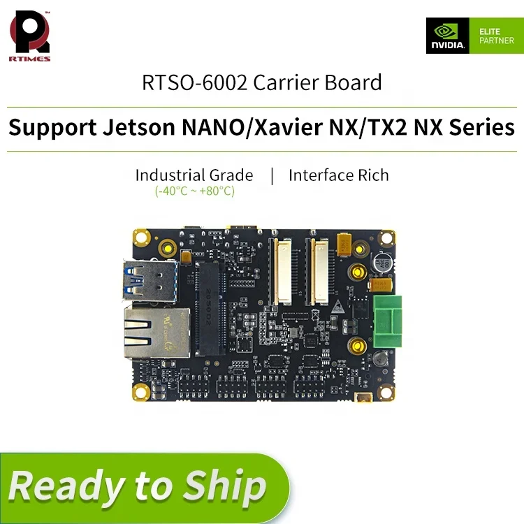Плата несущего устройства Jetson NANO RTSO-6002 V1.2 для Nvidia Nano 4 ГБ комплект разработчика