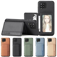 wallet card solt phone case for galaxy a13 a22 a72 a52 a42 a32 a12 a71 a51 a02 a31 a70 a50 f62 m62 a21s shockproof back cover