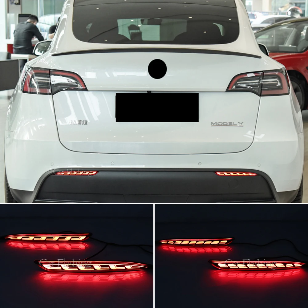 2 шт. задние противотуманные фары Tesla Model 3 2016-2022 модель Y 2019-2022 |