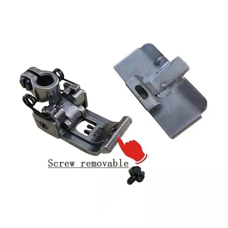 Прижимная лапка для стежков и полосок регулируемая ширина W500 три иглы пять линий