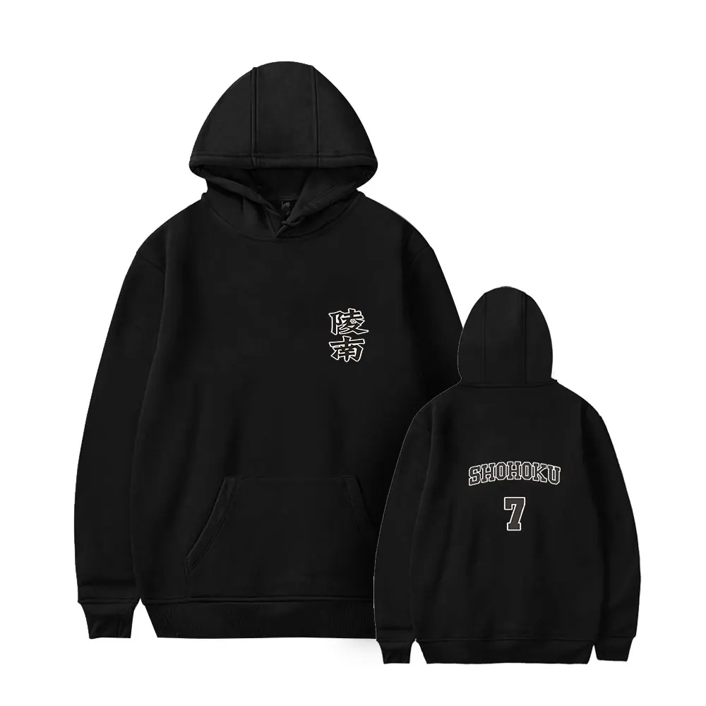 Толстовки с японским аниме Slam Dunk уличная одежда Повседневный пуловер в стиле