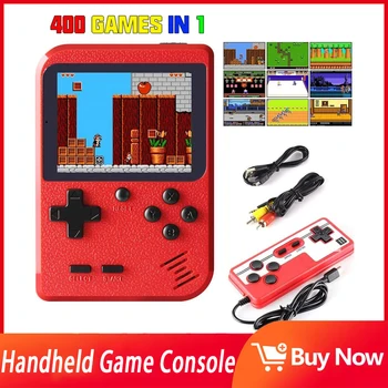 2.8 Inch Retro FC 500 In 1 Video Game Console Games GameBoy Pocketgo Consola Retro Game Mini Handheld Players 8 Bit Classic 1