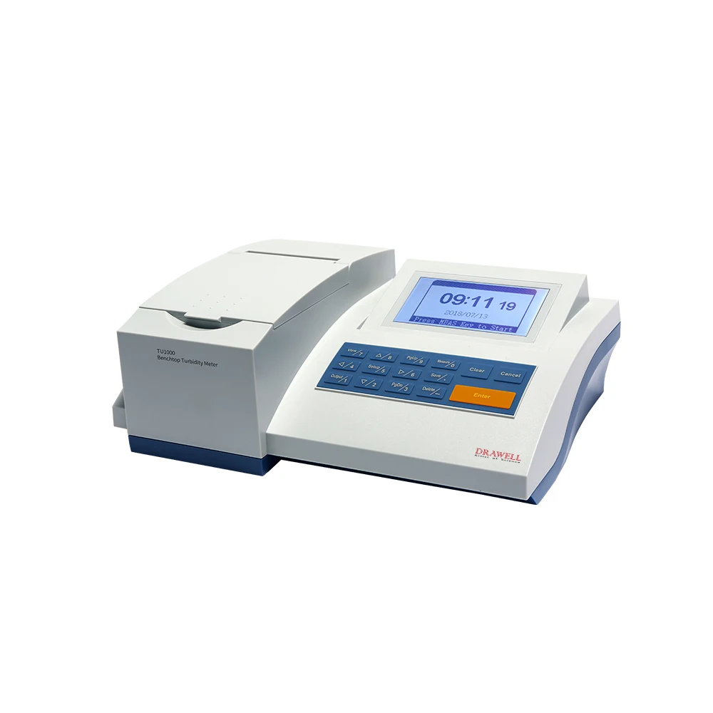 

Laboratory Turbidity Test Device 0~1000 NTU Water Quality Measure Benchtop Turbidity Meter