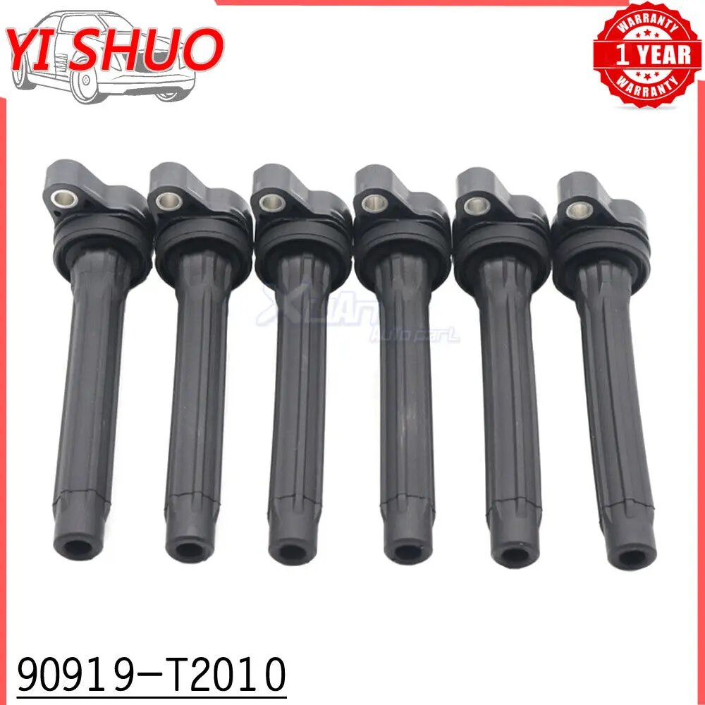 90919-T2010 новая катушка зажигания для Toyota Camry Highlander Sienna 2.5L 3.5L V6 2017-2018 90919-T2011 90919-02280