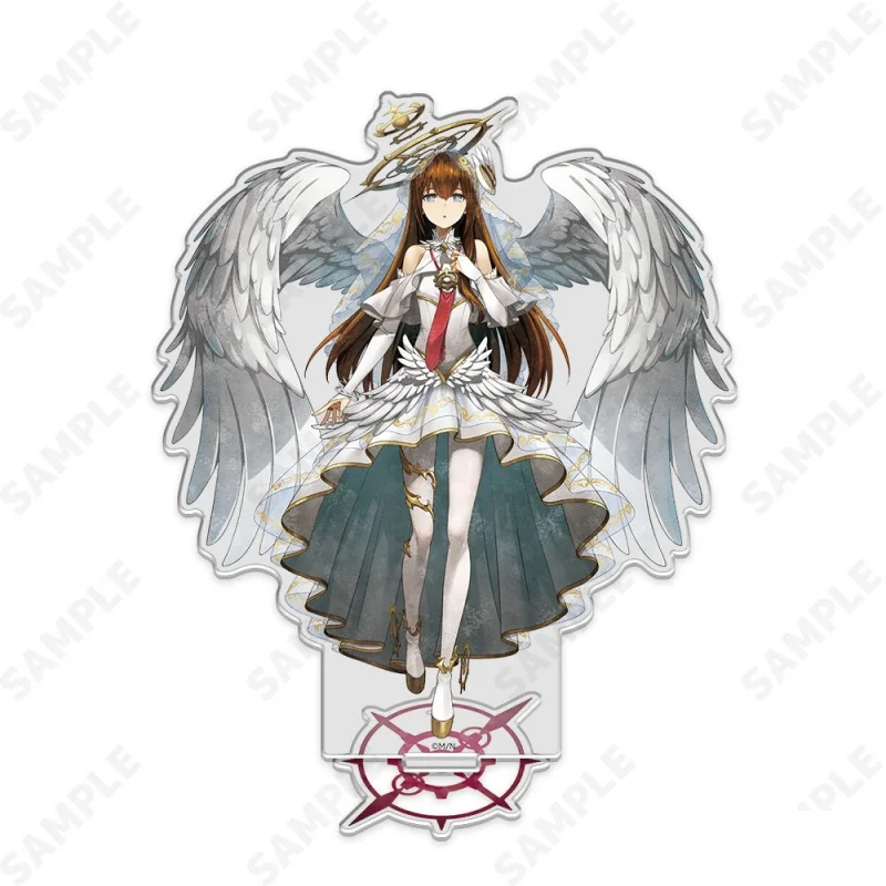 Фото Акриловая фигурка-подставка Steins;Gate ANIME с Макисе Курису и Шииной Майурой, модель для косплея, игрушка, подарок на день рождения, украшение, брелок №3