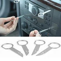 4pcsset radio removal tools stereo key release pin head unit audio practical appliance extraction car repair tools accessories