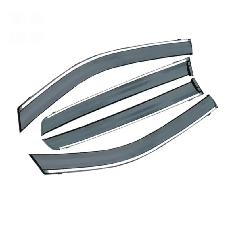 Weather Shield Side Window Deflector Window Visor Rain Eyebrow Shelter For Isuzu D-Max MU-X