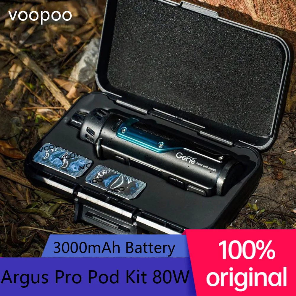 

Original VOOPOO Argus Pro Mod Pod 80W Vape Kit 4.5ml PnP Pod Tank Coil 3000mAh Battery Vaporizer Vaper Electronic Cigarette